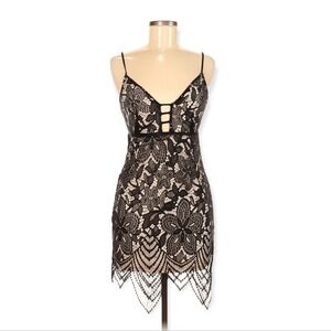 Into Cocktail Illusion Dress Size 8